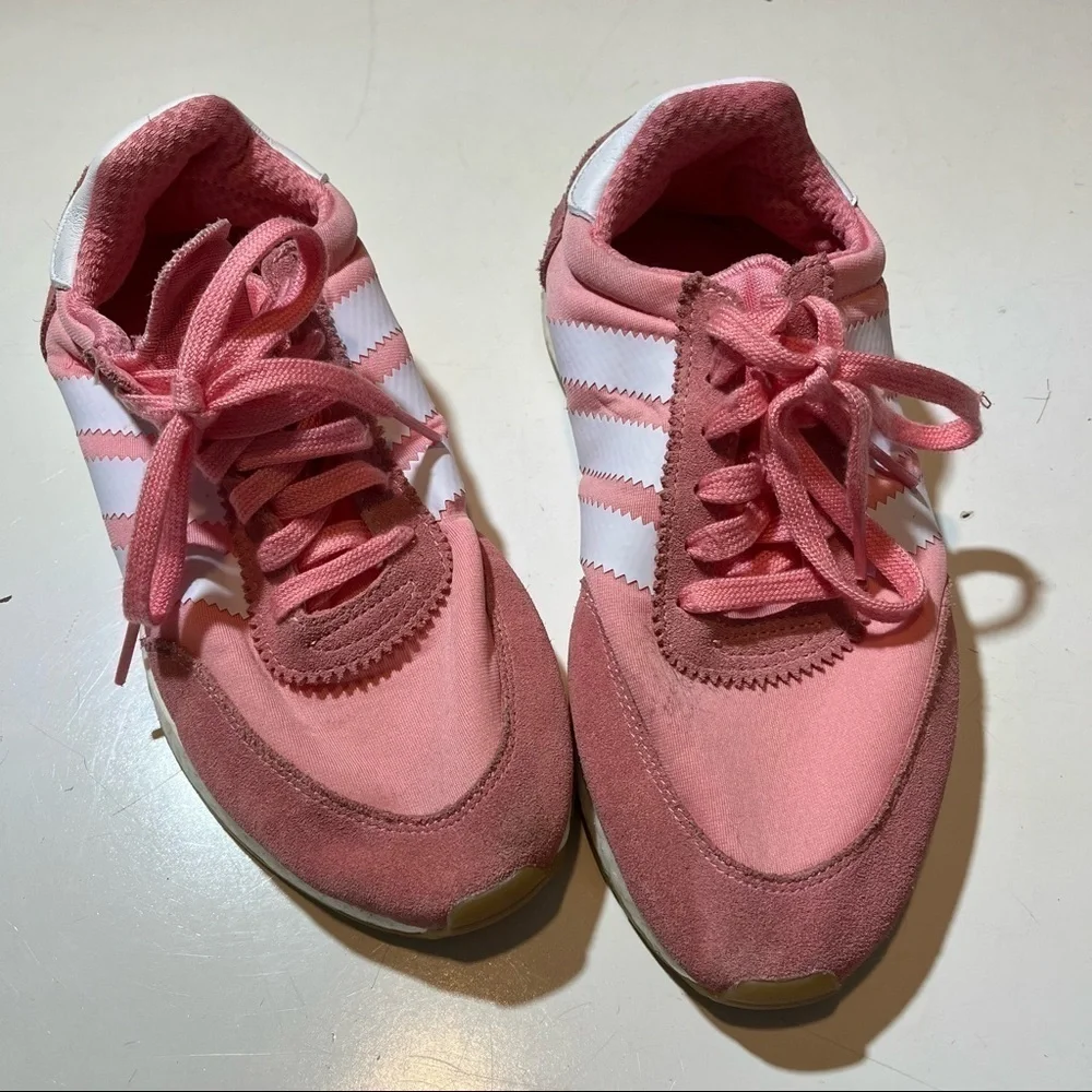 Adidas I-5923 Super Pop Womens Sz 8 B37971 Pink.
